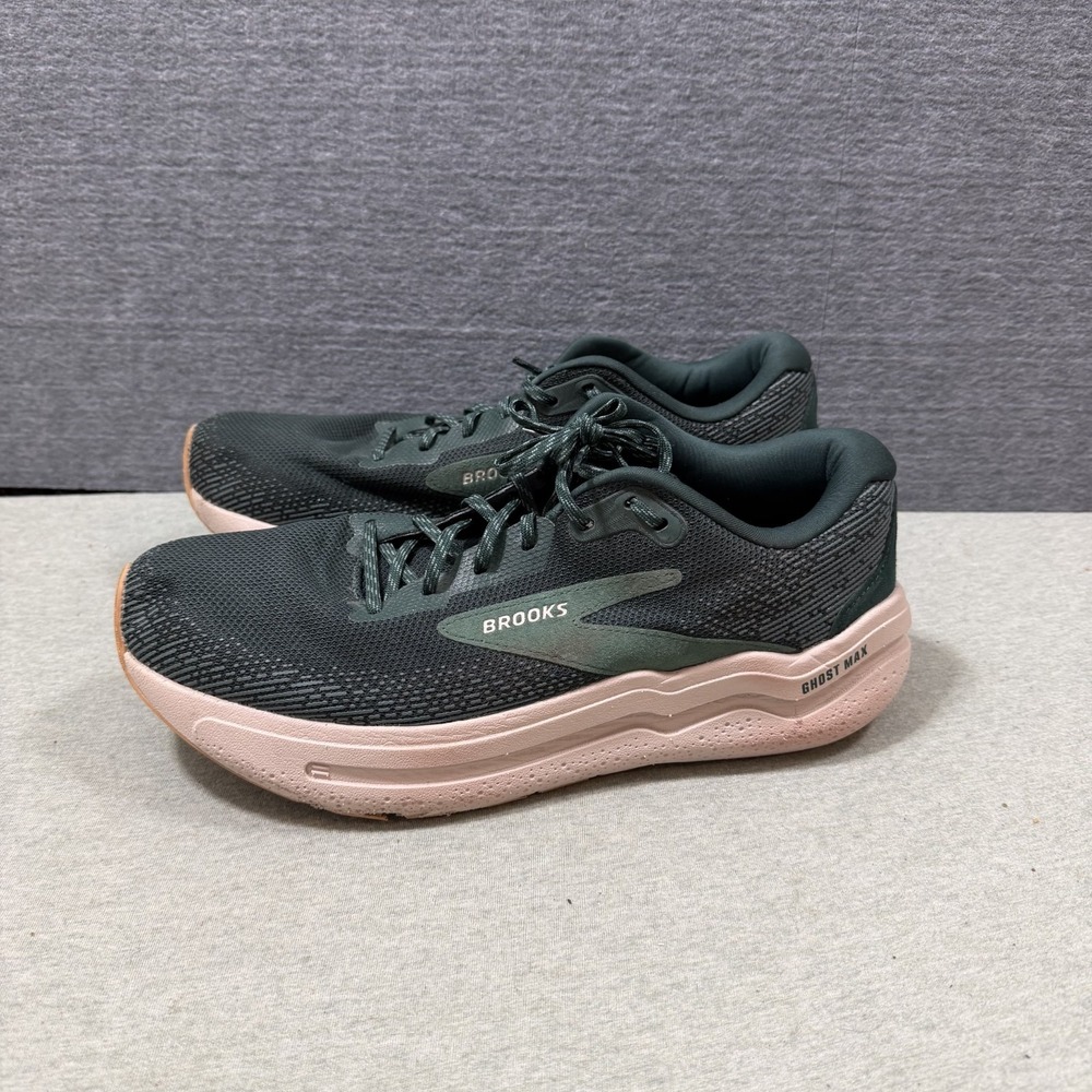 Brooks Ghost Max 2 Mens 11.5 D Pine Grove Green Running Shoes 1104311D324